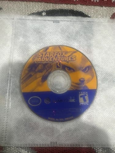 Star Fox Adventures (Nintendo GameCube, 2002) Disc Only