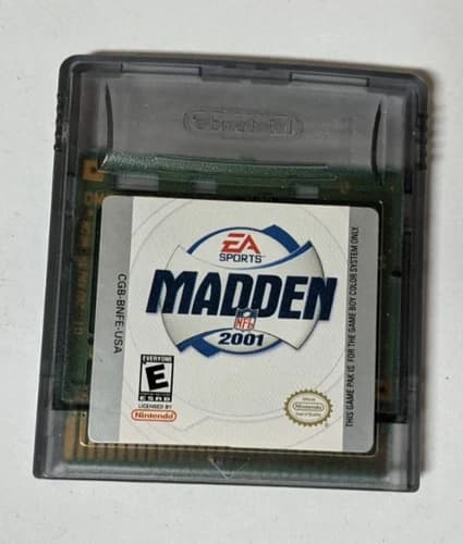Madden NFL 2001 [Nintendo Game Boy - CGB-BNFE-USA]