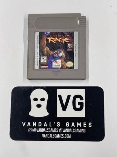GB - Primal Rage Nintendo Gameboy Cart Only #111