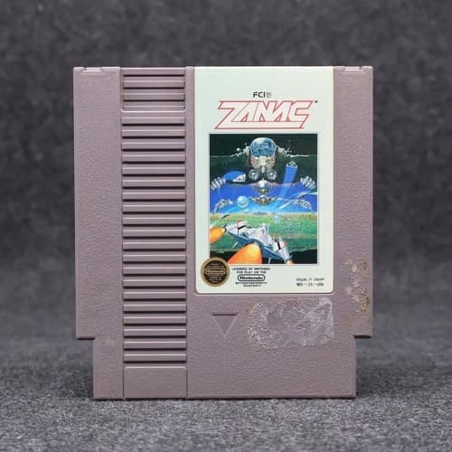 ZANAC (NES) Loose Cart Only - Auth Acceptable Cond
