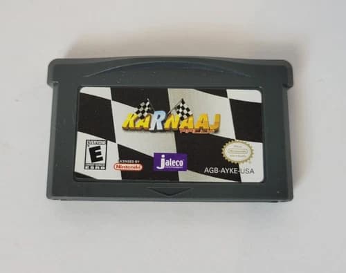 Karnaaj Rally (Nintendo Game Boy Advance, GBA 2002) Cartridge Only - Authentic