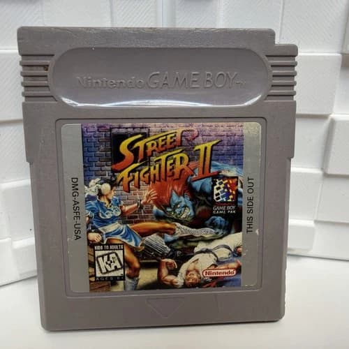 Street Fighter II Game Boy Authentic Tested Cartridge Only