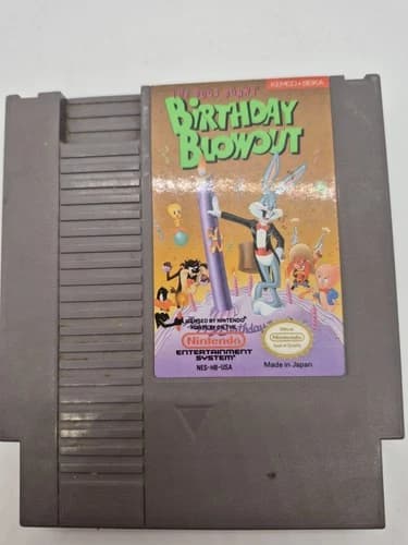 The Bugs Bunny Birthday Blowout (Nintendo) NES Cartridge Only Tested And Working