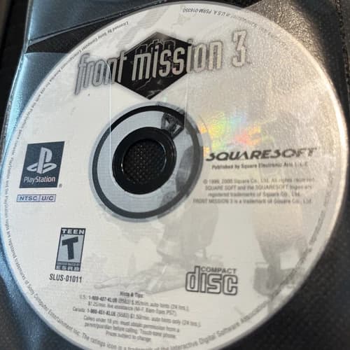 Front Mission 3 (PlayStation 1) DISC ONLY - TESTED