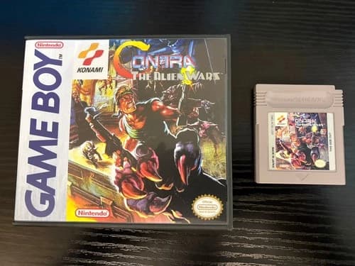Contra The Alien Wars - Gameboy - Game Only - Authentic - VG Condition