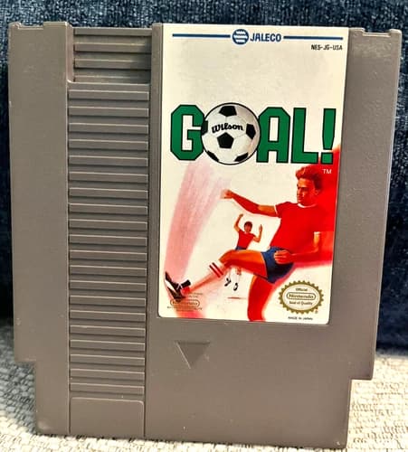 Goal! (Nes, Nintendo Entertainment System) Soccer Game - Tested and Working!