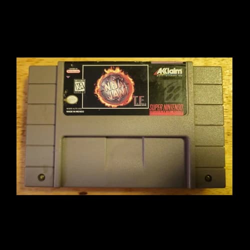 Acclaim NBA Jam Tournament Edition Super Nintendo SNES Game Cartridge NTSC-U/C