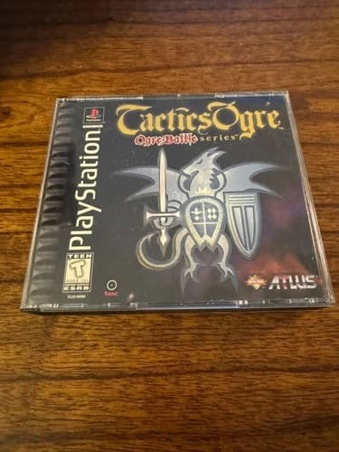 Tactics Ogre (Sony PlayStation 1 PS1, 1997) COMPLETE CIB W/ Reg. Card!