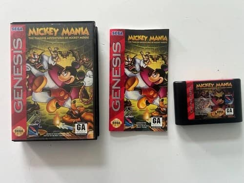 Mickey Mania: The Timeless Adventures of Mickey Mouse (Sega Genesis, 1994)