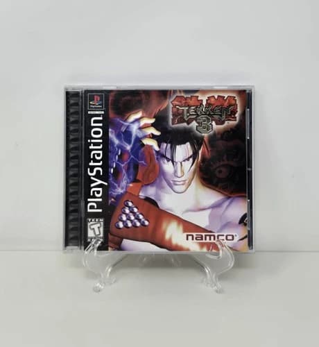 Tekken 3 (1998) PS1 Video Game TESTED PlayStation Black Label
