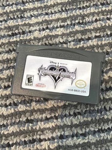 Kingdom Hearts: Chain of Memories Nintendo Game Boy Advance GBA Cart