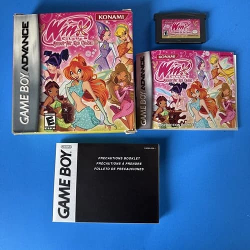 Winx Club: Quest for the Codex - Game Boy Advance GBA Game CIB
