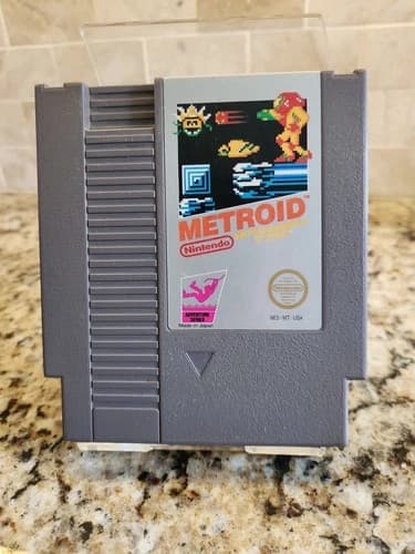 Metroid (Nintendo NES, 1987) Authentic Tested Cart
