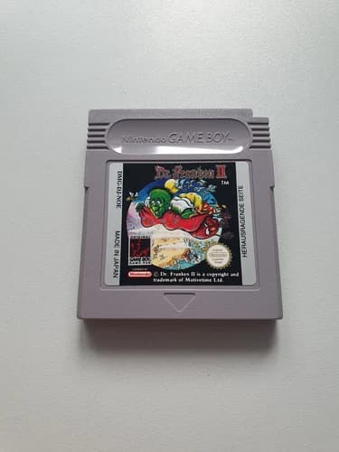 Dr. Franken II 2 | Game Module | Nintendo GameBoy Classic | MINT CONDITION