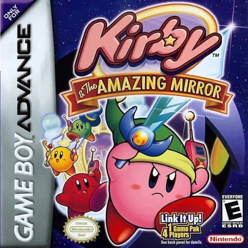 Kirby and the Amazing Mirror - Nintendo Game Boy Advance Gameboy GBA Tested