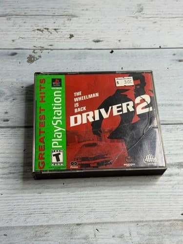 Driver 2 (Sony PlayStation, 2000) Complete CIB Greatest Hits PS1 - TESTED