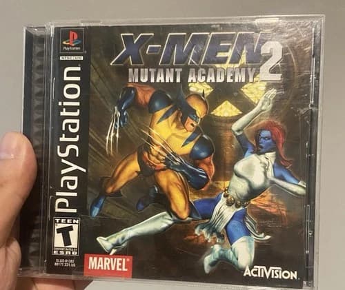 X-Men Mutant Academy 2 PlayStation 1 PS1 Complete CIB