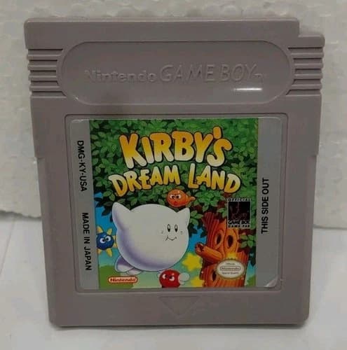 Kirby's Dream Land Gameboy Game