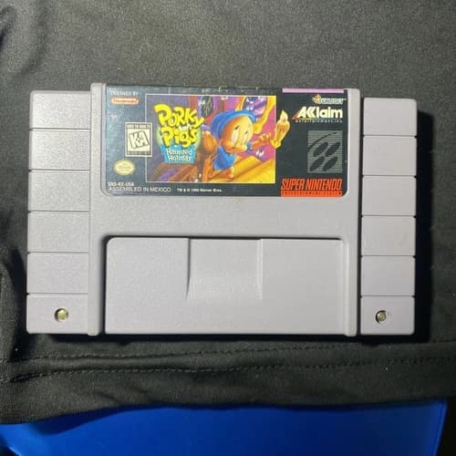 Porky Pig's Haunted Holiday Super Nintendo SNES