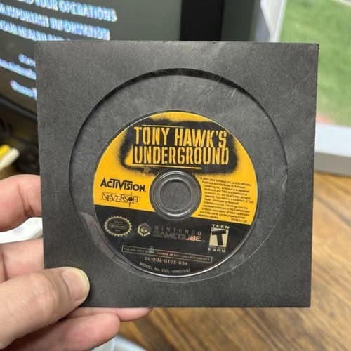 Tony Hawk's Underground (Nintendo GameCube, 2003) Disc ONLY - TESTED