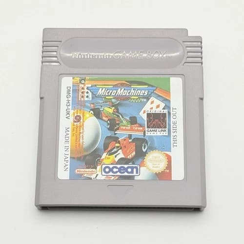 NINTENDO GAME BOY MICRO MACHINES - 100% ORIGINAL - TESTED AND WORKING