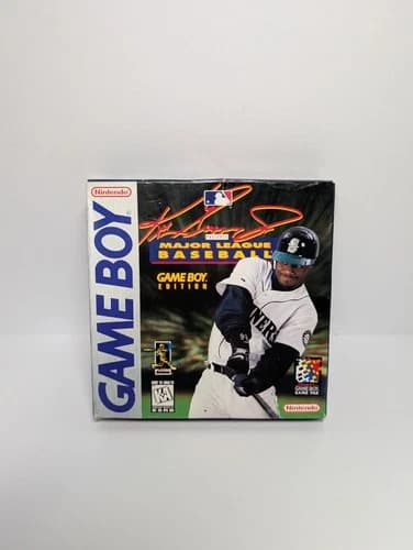 Ken Griffey Jr Major League Baseball GameBoy CIB Tested Authentic