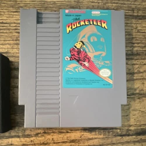 BANDAI The Rocketeer Nintendo NES Game Cartridge NTSC-U/C US/Canada