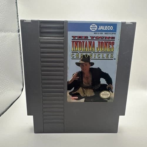 "THE YOUNG INDIANA JONES CHRONICLES" Video Game, cartridge only (NES, 1991)