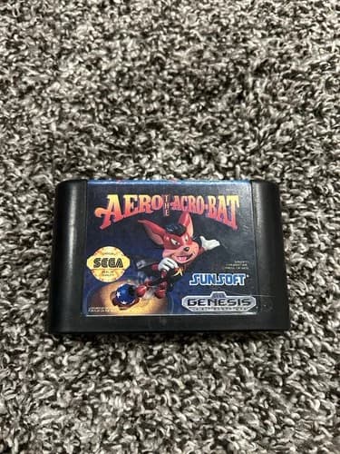 Aero the Acrobat Sega Genesis 1993 Game