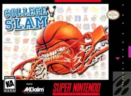 College Slam - SNES Super Nintendo Game