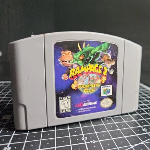 Rampage 2 Universal Tour Nintendo 64
