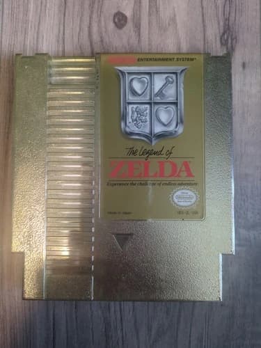 The Legend of Zelda - Gold Cartridge (NES)