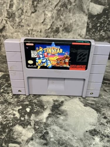 Guaranteed Work Tin Star Super Nintendo