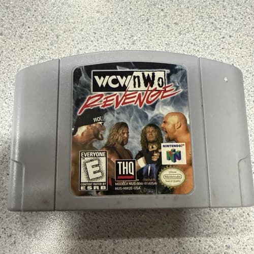 Nintendo N64 Game - WCW/nWo: Revenge (Game Cartridge Only)