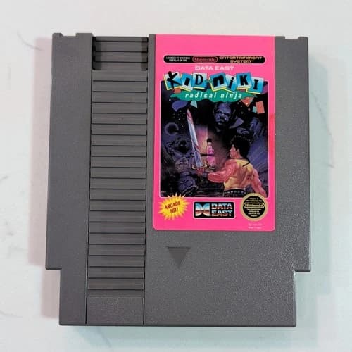 Kid Niki: Radical Ninja (Nintendo NES,1987) Authentic Cartridge - Tested