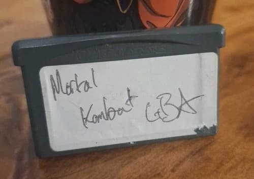 Mortal Kombat: Deadly Alliance (Nintendo Game Boy Advance) Tested GBA Cartridge