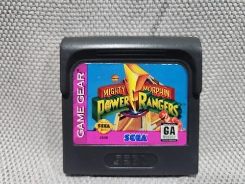 Mighty Morphin Power Rangers (Sega Game Gear) – Classic Action Game