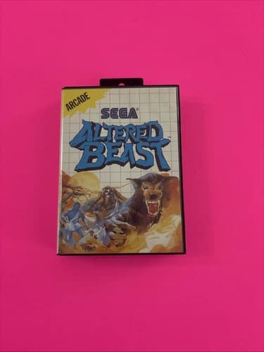 Altered Beast (Sega Master System, 1989) SMS Authentic Complete w/Manual CIB