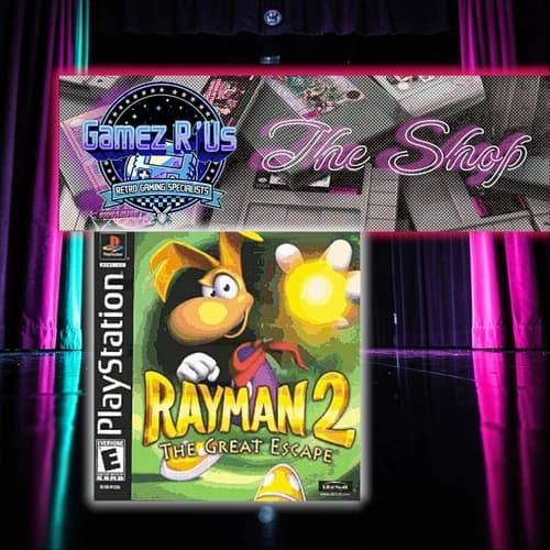 Rayman 2 The Great Escape (Playstation 1) Complete In Box Tested Working