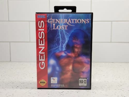 Generations Lost (Sega Genesis) CIB Complete, Cleaned & Tested, Free Shipping!