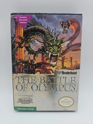 The Battle Of Olympus (Nintendo Entertainment System) CIB!