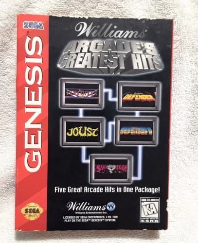 Williams Arcade's Greatest Hits (Sega Genesis, 1996)