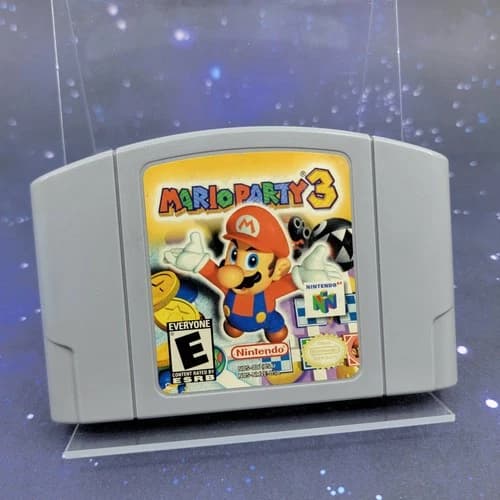 Mario Party 3 Nintendo 64 N64 Video Game Cartridge NUS-006 USA Authentic