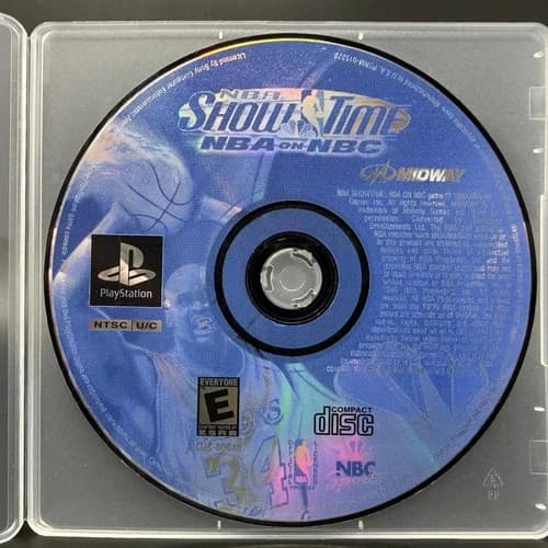 NBA Showtime: NBA on NBC (Sony PlayStation 1 PS1) *GAME DISC ONLY - TESTED*