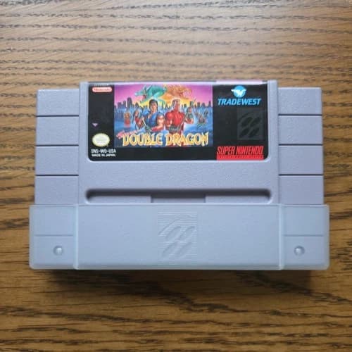 Super Double Dragon (Super Nintendo, SNES, 1992) Authentic Game Cartridge