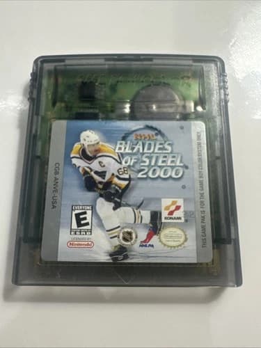 NHL Blades of Steel 2000 (Nintendo Game Boy Color) Cart Only - Tested