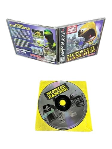 Sony PlayStation 1 PS1 CIB Complete TESTED Monster Rancher 1997