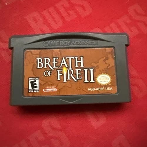 Breath of Fire II (Nintendo Game Boy Advance, 2002) GBA Authentic Tested