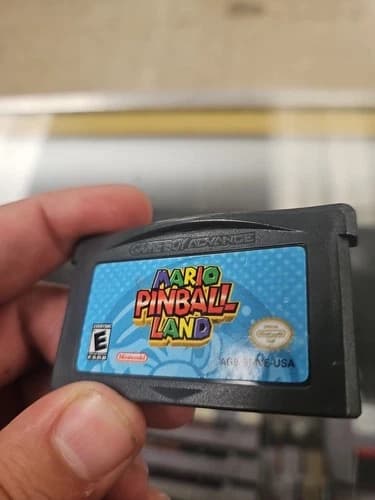 Mario Pinball Land Cartridge Only Tested Nintendo Game Boy Advance Authentic