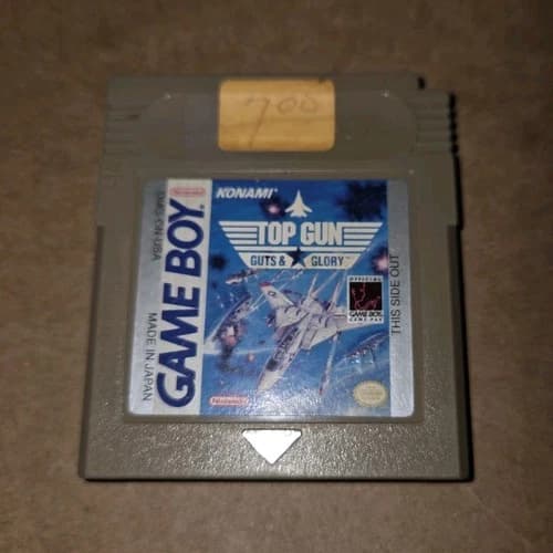 Konami Top Gun: Guts and Glory Nintendo Game Boy Video Game